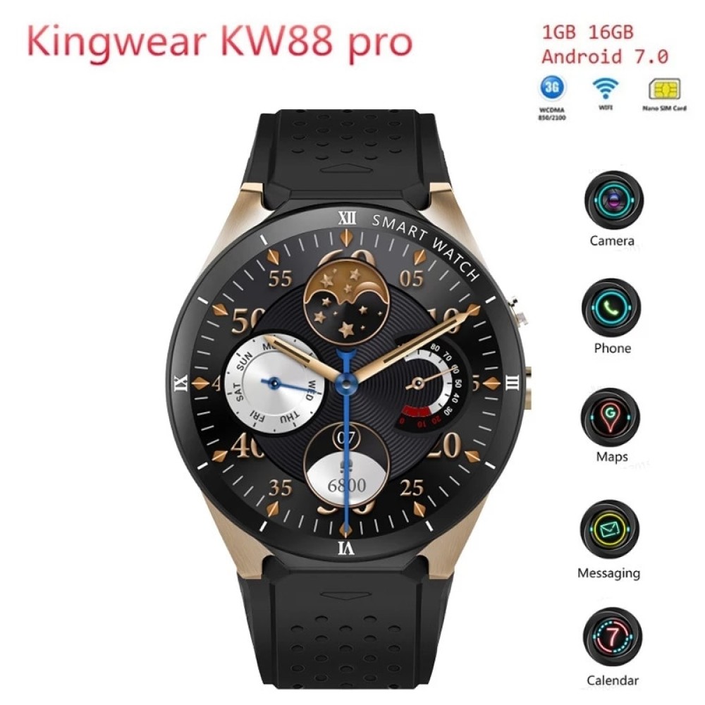KingWear KW88 Pro 3G Smartwatch Price in BD